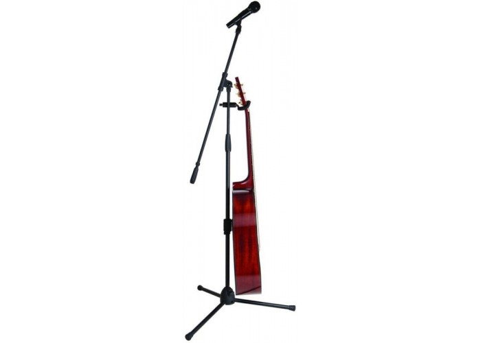 OnStage GS7800 - держатель для гитары на микрофонную стойку, черный