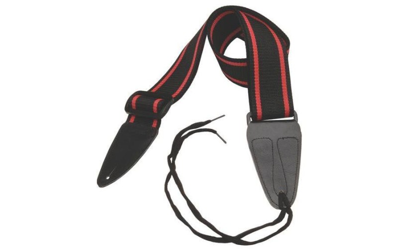 OnStage GSA10BKRD ремень для гитары полипропилен