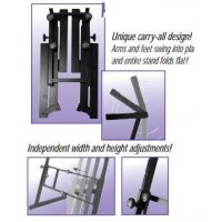 OnStage KS7350 - клавишная стойка, усиленная, регулируемая высота и ширина.