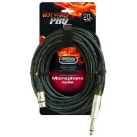 ONSTAGE MC-25NN HZ - микрофонный кабель, 6,3 джек моно <-> XLR (мама) (Neutrik) длина 7,62м