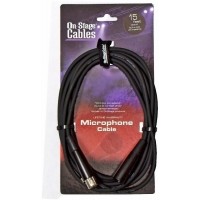 ONSTAGE MC12-15 - микрофонный кабель  XLR(папа) <-> XLR(мама), длина 4.57 м
