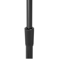 OnStage MS9212 - микрофонная стойка, прямая, круглое основание, регулируемая высота,черная