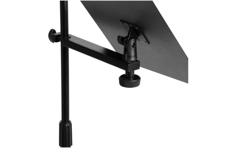 OnStage MSA7011 - подставка-пюпитр, крепится к микрофонной стойке, цвет черный