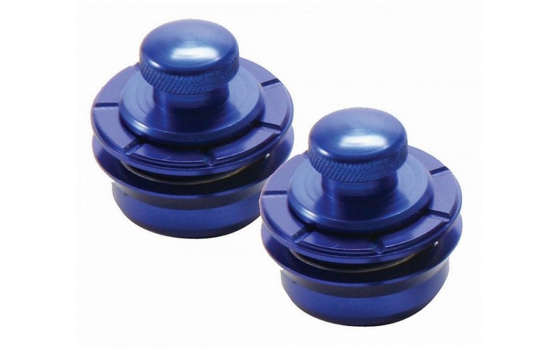 ONSTAGE NSL7300BL - крепление для гитарного ремня (цвет голубой металлик)