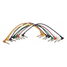 ONSTAGE PC18-17TRS-R - компл.  6,3 джек стер. угловой <->6,3 джек стерео угловой , 43см,(8 цветов)