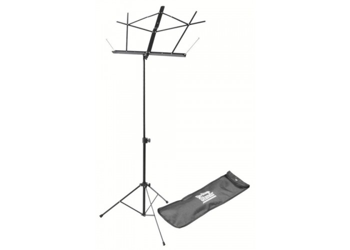 OnStage SM7122BB - пюпитр в комплекте в сумкой, цвет черный