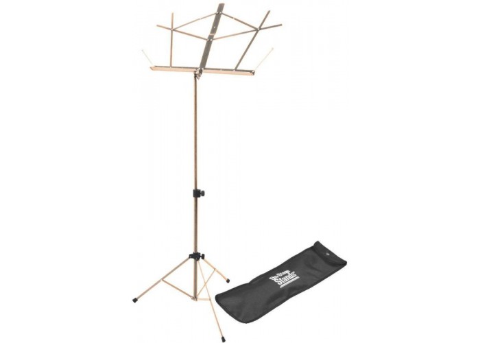 OnStage SM7122NB - пюпитр в комплекте в сумкой, цвет никель