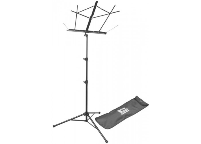 OnStage SM7222BB - пюпитр в комплекте в сумкой, цвет черный