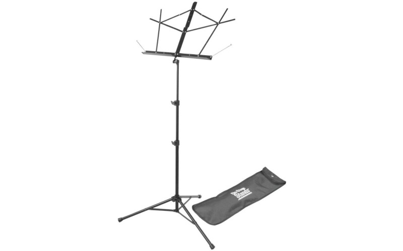 OnStage SM7222BB - пюпитр в комплекте в сумкой, цвет черный