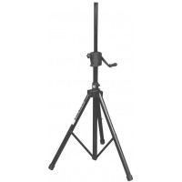 OnStage SS8800B+ - спикерная стойка, встроенная ручная лебёдка,алюминий, черная