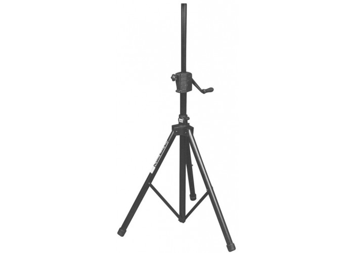 OnStage SS8800B+ - спикерная стойка, встроенная ручная лебёдка,алюминий, черная