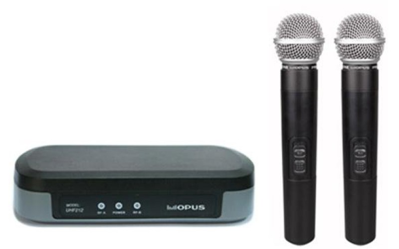 OPUS UHF 212HH радиосистема ручная с 2 микрофонами