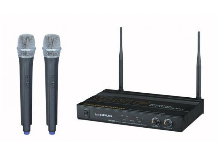 OPUS UHF 922HH аналоговая радиосистема ручная с 2 микрофонами, частота 500-840 MHz