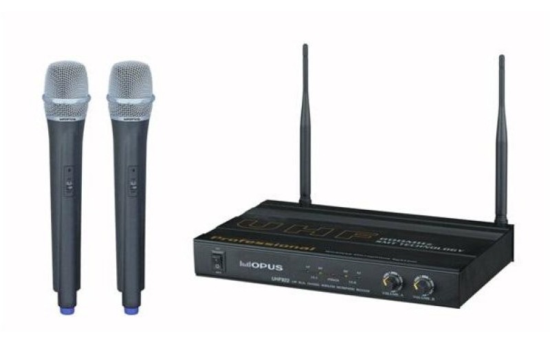 OPUS UHF 922HH аналоговая радиосистема ручная с 2 микрофонами, частота 500-840 MHz