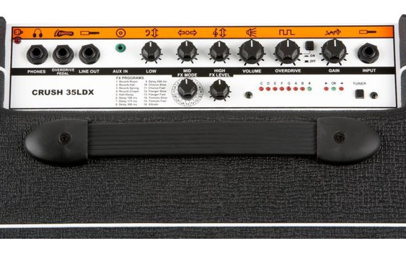 ORANGE CR35LDX BK Crush Pix - комбоусилитель для электрогитары, 35Вт
