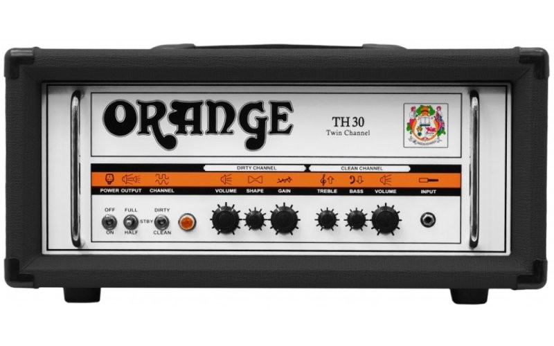 ORANGE TH30H BK ThunderVerb - ламповый гитарный усилитель, 30Вт