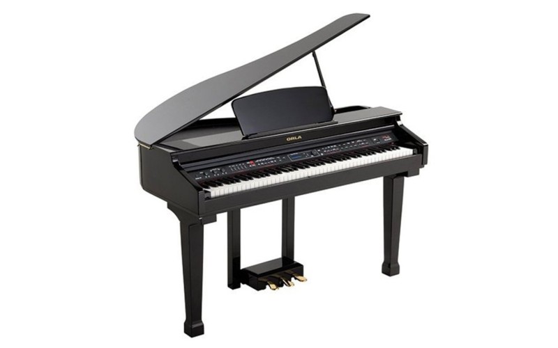 Orla Grand-120 BLACK Цифровой рояль, с автоаккомпанементом, черный (2 коробки)