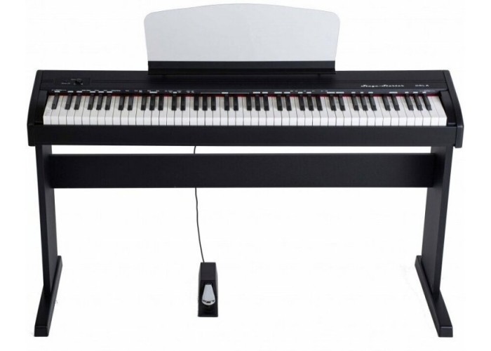 Orla Stage Starter Black Satin Цифровое пианино, черное, со стойкой (2 коробки)