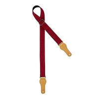 Ortega OCS-250U Casual Ремень для укулеле, хлопок, красный
