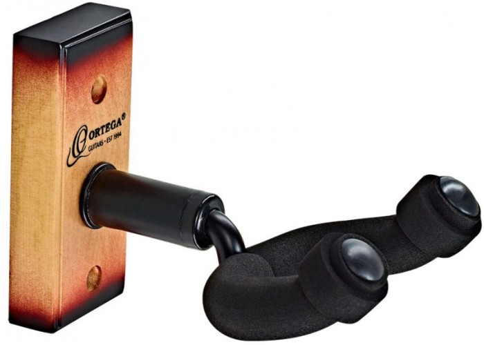 Ortega OGH 1TSB Держатель настенный для гитары, 