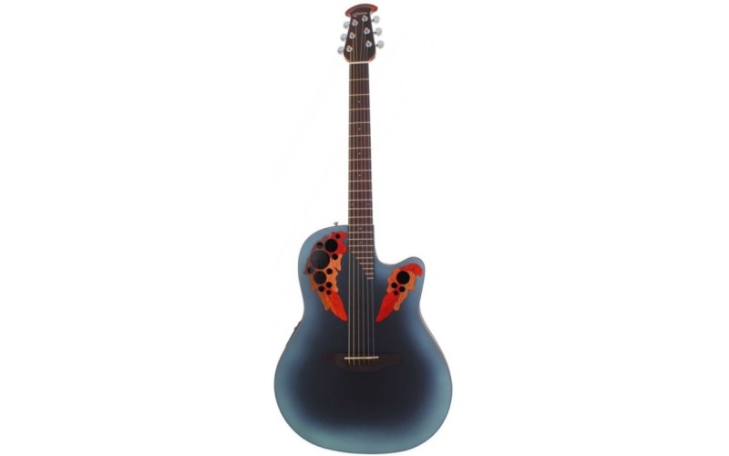OVATION CE44-RBB Celebrity Elite Mid Cutaway Reversed Blueburst электроакустическая гитара