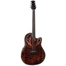 OVATION CE48P-TGE Celebrity Elite Plus Super Shallow Tiger Eye электроакустическая гитара