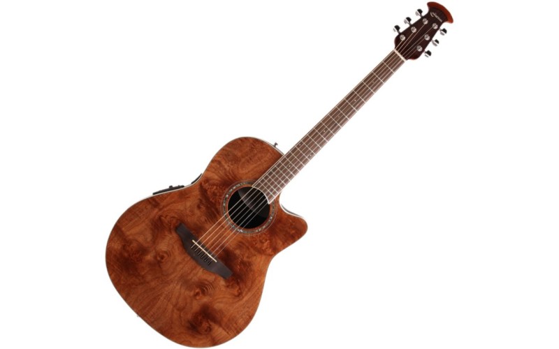 OVATION CS24P-NBM Celebrity Standard Plus Mid Cutaway Nutmeg Burled Maple электроакустическая гитара