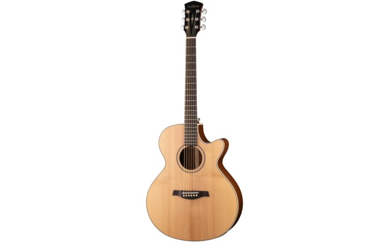 Parkwood S27-GT Электроакустическая гитара, с вырезом, с чехлом, глянец