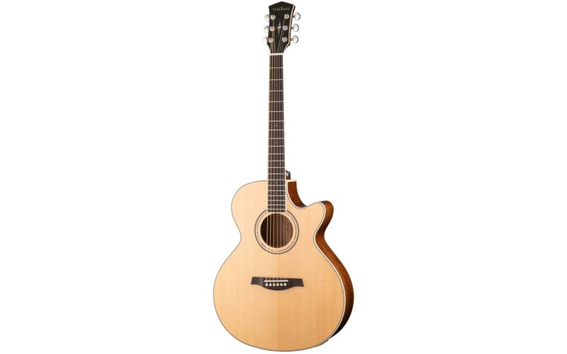 Parkwood S67 - Электроакустическая гитара, с вырезом, с чехлом
