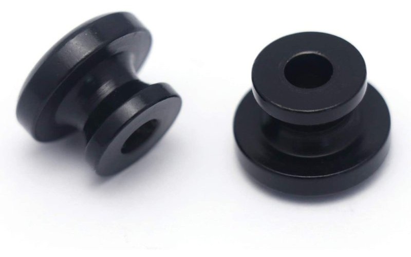 Paxphil HE007-BK Крепление ремня, черное, 2 шт