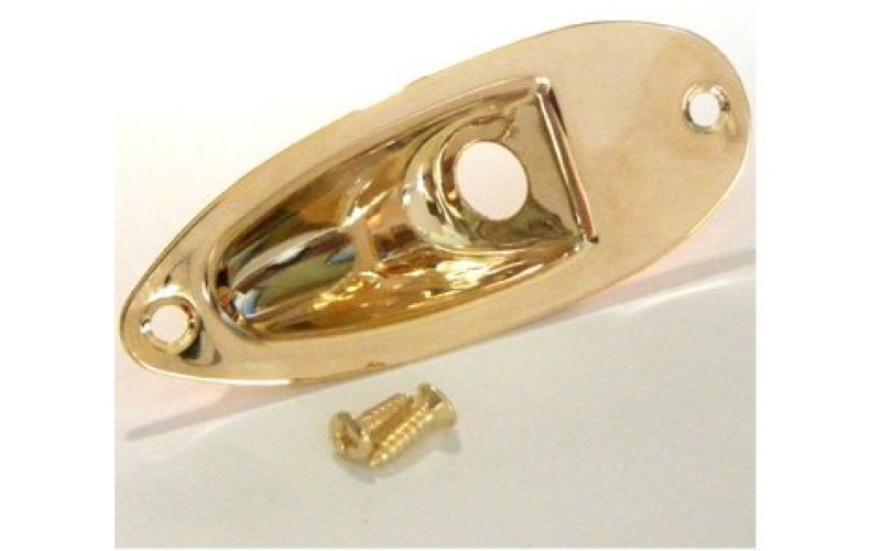 Paxphil HJ101-GD Накладка выходного разъема гитары, золото