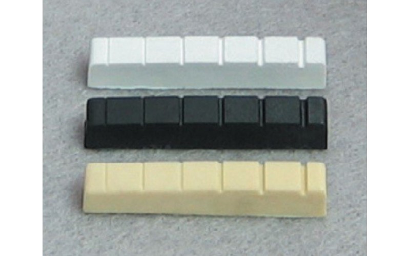 Paxphil NT-041-WH Верхний порожек для гитары, белый, 10 шт