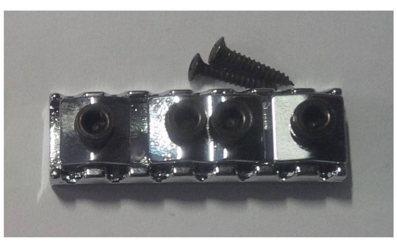 PAXPHIL PL003-CR - зажим верхнего порожка для электрогитары, хром