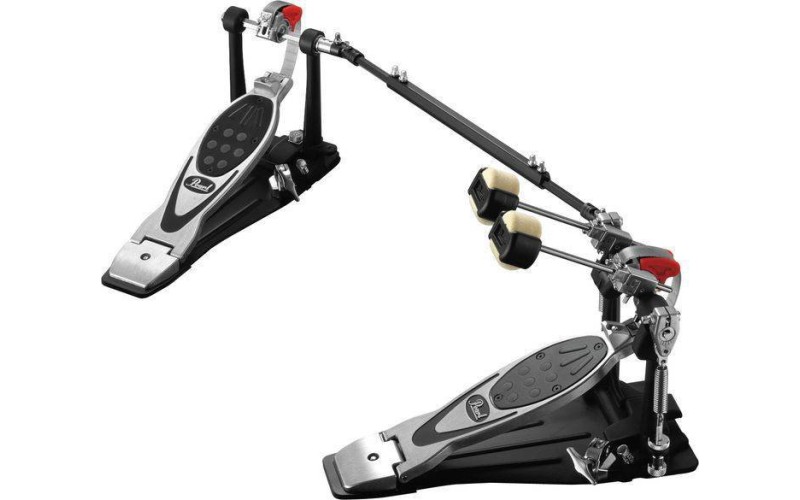 Pearl P-2002B Eliminator двойная педаль для бас барабана, ременной привод