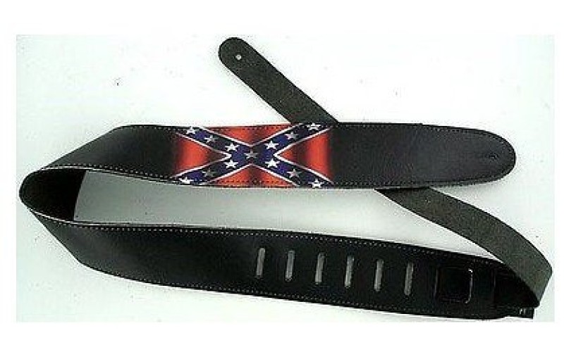 PERRI'S P25LSS-32 CONFEDERATE FLAG кожаный ремень