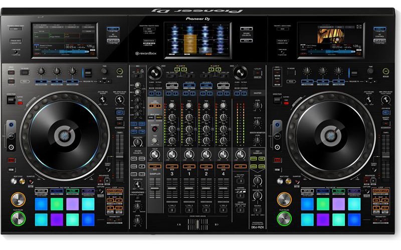 Pioneer DDJ-RZX - DVJ контроллер для rekordbox video с тремя 7