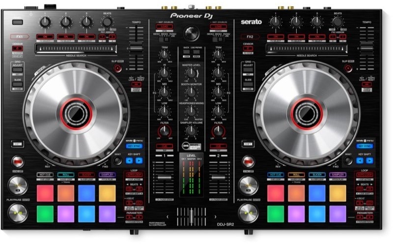 Pioneer DDJ-SR2 - Портативный 2-х канальный контроллер для Serato DJ