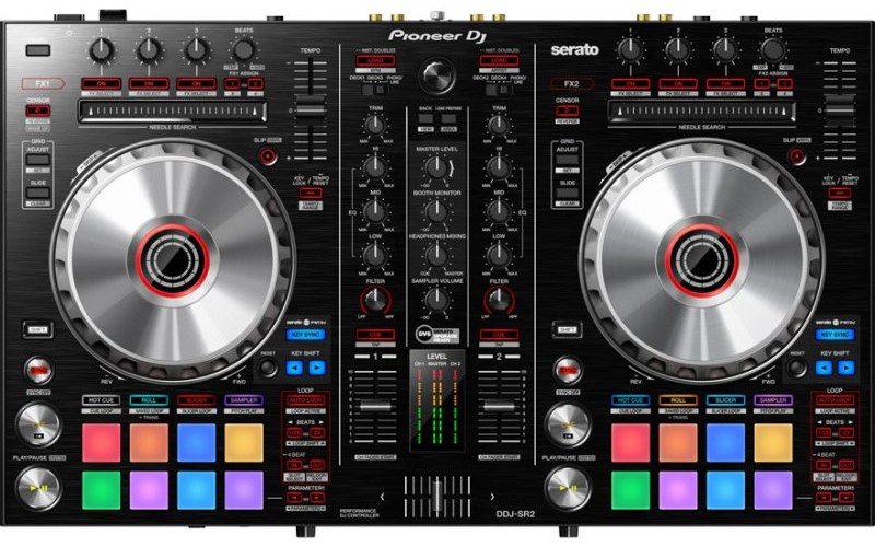 Pioneer DDJ-SR2 - Портативный 2-х канальный контроллер для Serato DJ