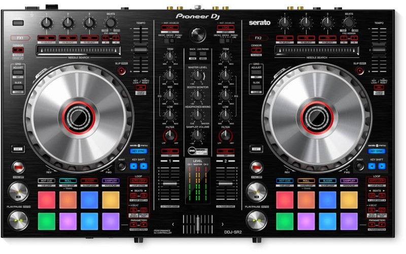 Pioneer DDJ-SR2 - Портативный 2-х канальный контроллер для Serato DJ