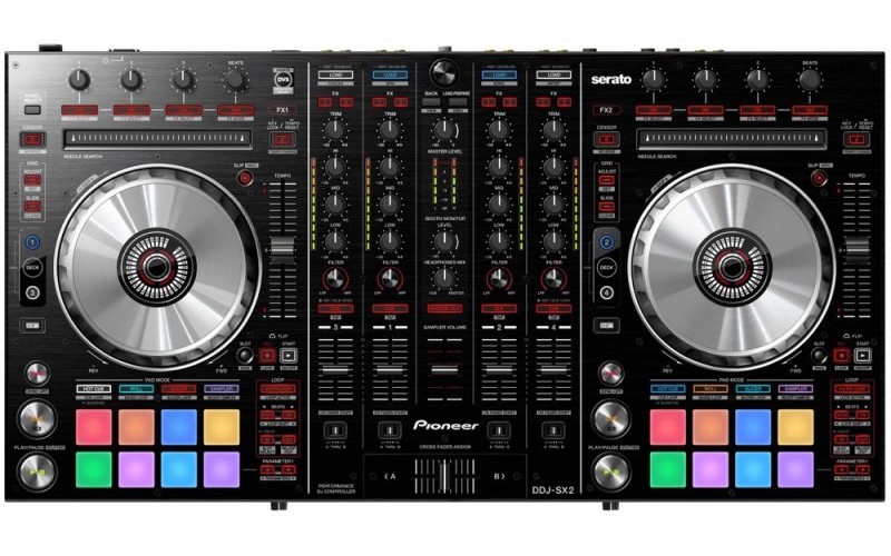 Pioneer DDJ-SX2 - 4-х канальный DJ контроллер для Serato DJ