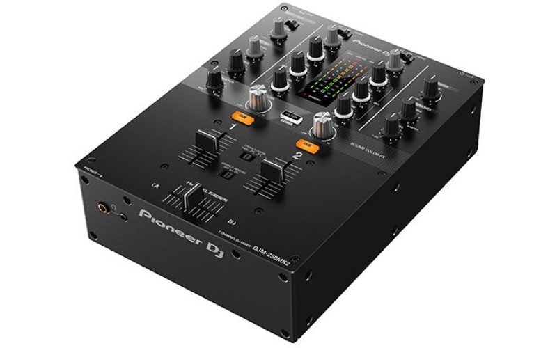 Pioneer DJM-250MK2 - 2-х канальный микшер rekordbox dvs-ready со встроенной звуковой картой
