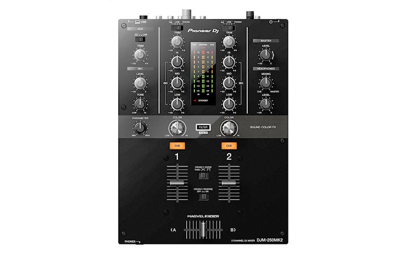 Pioneer DJM-250MK2 - 2-х канальный микшер rekordbox dvs-ready со встроенной звуковой картой
