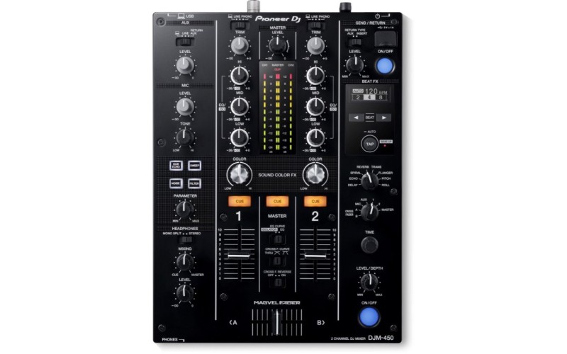 Pioneer DJM-450 - 2-х канальный микшерный пульт с функциями DJM-900NXS2