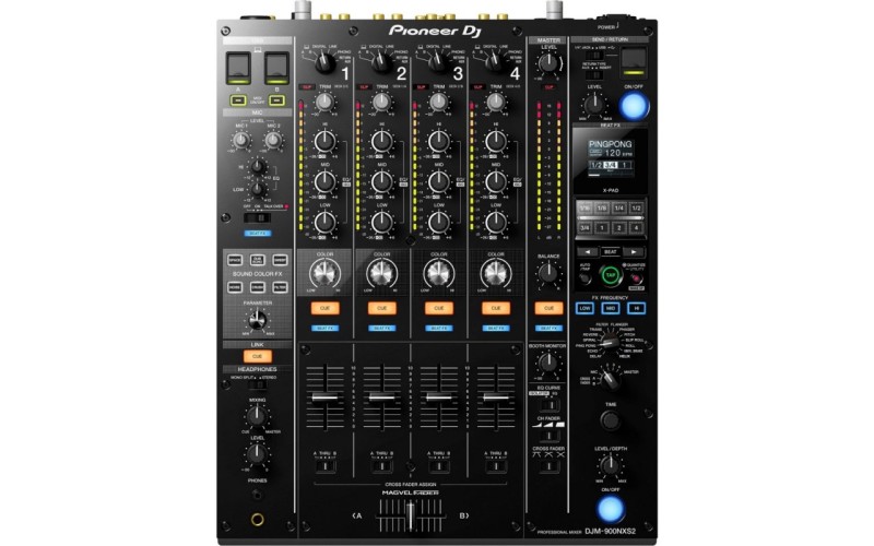 Pioneer DJM-900NXS2 - 4-х канал. профессиональный микшер топового уровня, клубный стандарт.