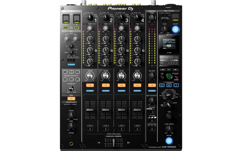 Pioneer DJM-900NXS2 - 4-х канал. профессиональный микшер топового уровня, клубный стандарт.