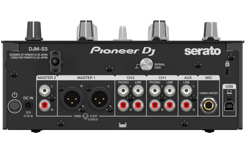 Pioneer DJM-S3 - 2-канальный микшер для Serato DJ. Magvel Pro fader
