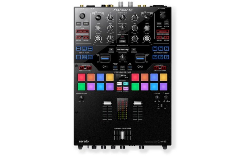 Pioneer DJM-S9 - 2-х канальный скретч микшер для Serato DJ, Magvel Pro fader, 16 pads, Beat FX, DVS