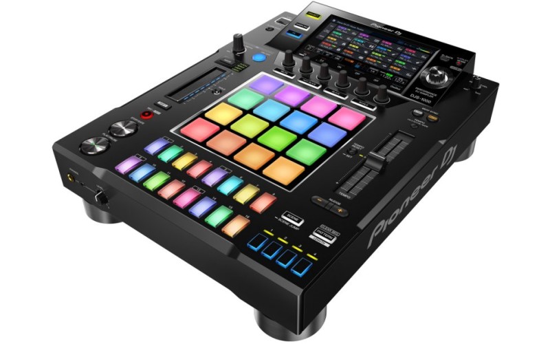 Pioneer DJS-1000 автономный DJ семплер, 7-ми дюймовый экран, 16 пэдов, 16 клавиш