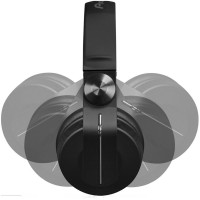 Pioneer HDJ-700-K - DJ-наушники , 5 - 28000 Гц, 45 Ом , цвет чёрный