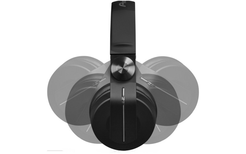 Pioneer HDJ-700-K - DJ-наушники , 5 - 28000 Гц, 45 Ом , цвет чёрный